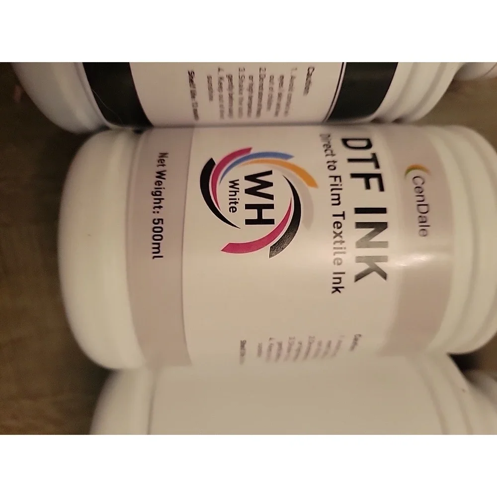 DTF Ink 6pk 500ml Bottles-New In Box-Welacer-compatible Printers Listed
